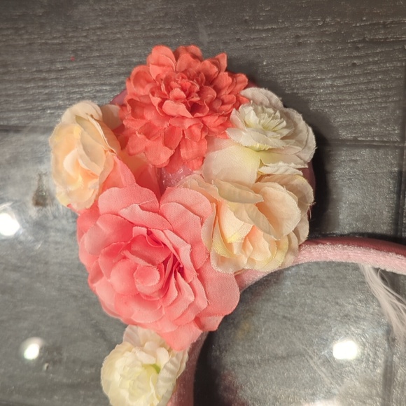 Floral Minnie Ears - Picture 5 of 6